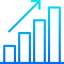 Bar chart icon 64x64