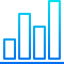 Bar chart icon 64x64