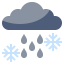 Snowing icon 64x64
