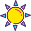 Sun icon 64x64