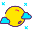 Full moon icon 64x64