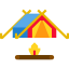 Campfire icon 64x64