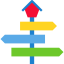 Directional sign icon 64x64