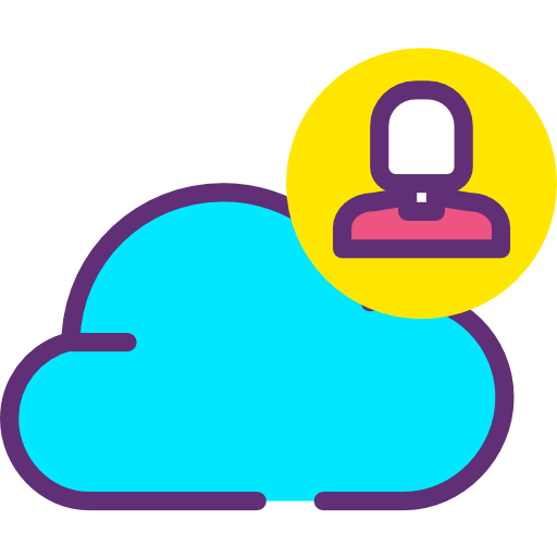 Cloud computing アイコン