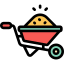 Wheelbarrow icon 64x64