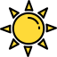 Sun icon 64x64