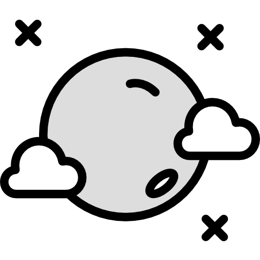 Full moon icon