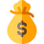Money bag icon 64x64