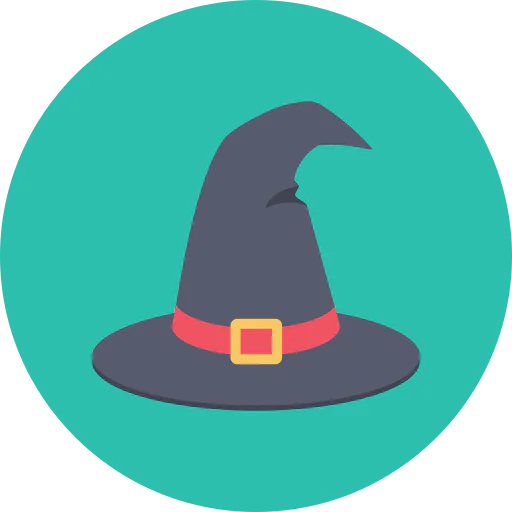 Witch hat icon