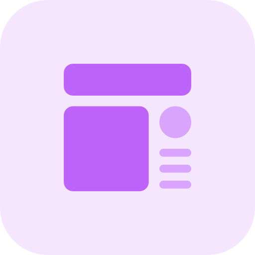 Wireframe icon