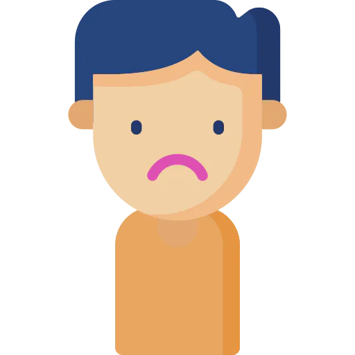 Sad icon