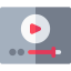 Video player icon 64x64