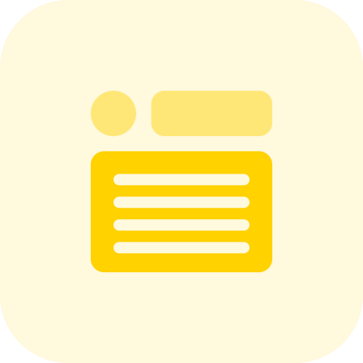 Wireframe icon