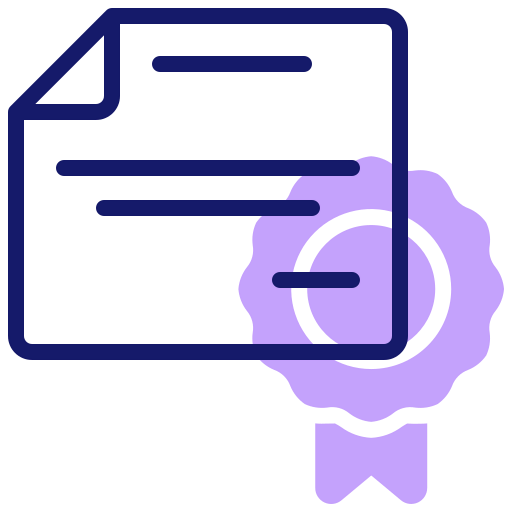 Certificate icon
