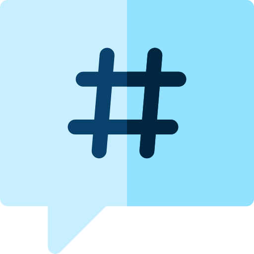 Hashtag icon