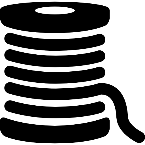 Thick thread spool icon