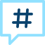 Hashtag icon 64x64