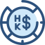 Hong kong dollar icon 64x64