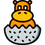Hippopotamus icon 64x64