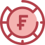 Swiss franc icon 64x64