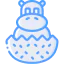 Hippopotamus icon 64x64