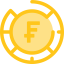 Swiss franc icon 64x64