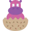 Hippopotamus icon 64x64