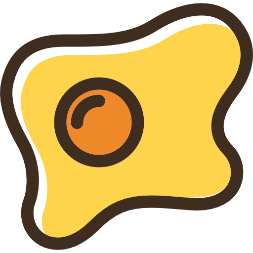 Fried egg icon