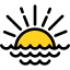 Sunset icon 64x64