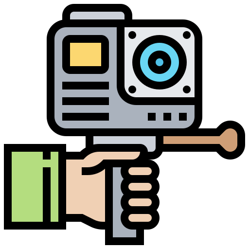 Action camera Symbol