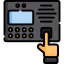 Fingerprint scanner ícone 64x64