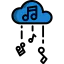 Cloud computing ícone 64x64