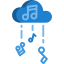 Cloud computing ícone 64x64