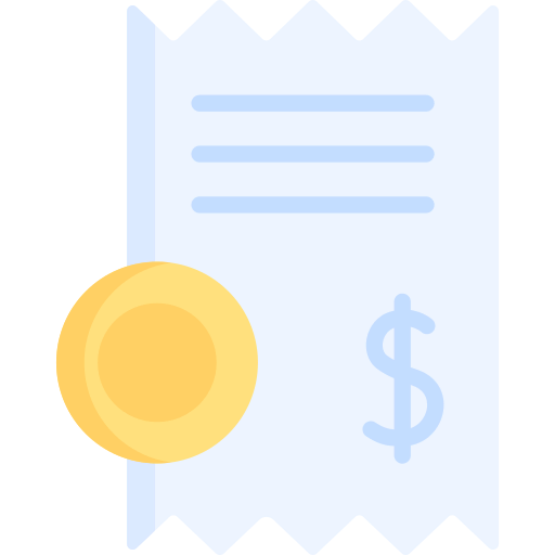 Receipt icon