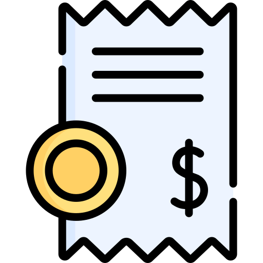 Receipt icon