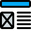 Wireframe icon 64x64