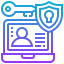Cyber security ícono 64x64