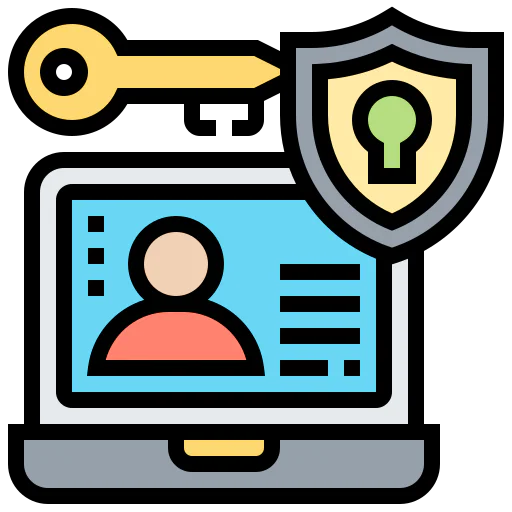 Cyber security icon