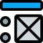 Wireframe icon 64x64