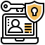 Cyber security icon 64x64