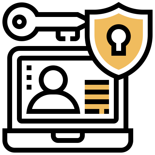 Cyber security icon