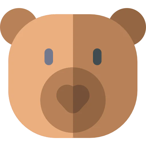 Teddy bear icon