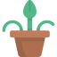 Flower pot icon 64x64