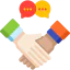 Handshake icon 64x64