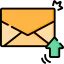 Send mail biểu tượng 64x64