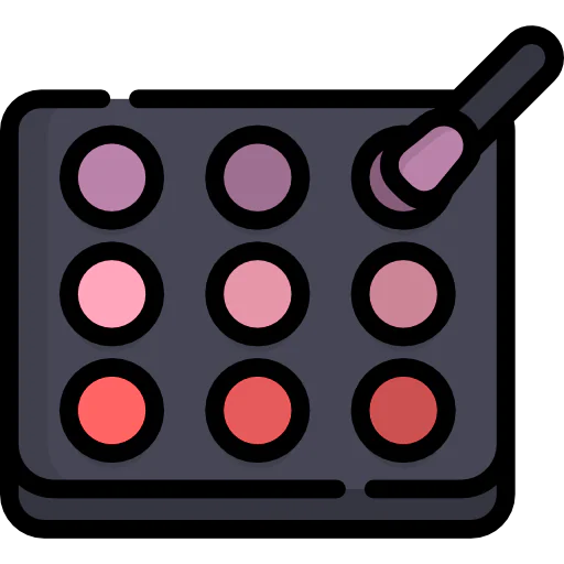 Eye shadow icon