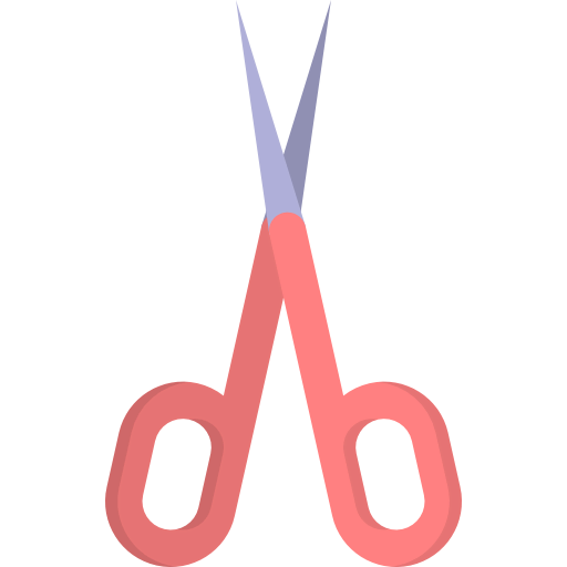 Nail scissors icon