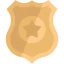 Police badge icon 64x64