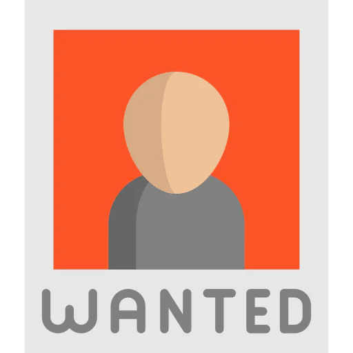 Wanted icon