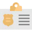 Police badge icon 64x64